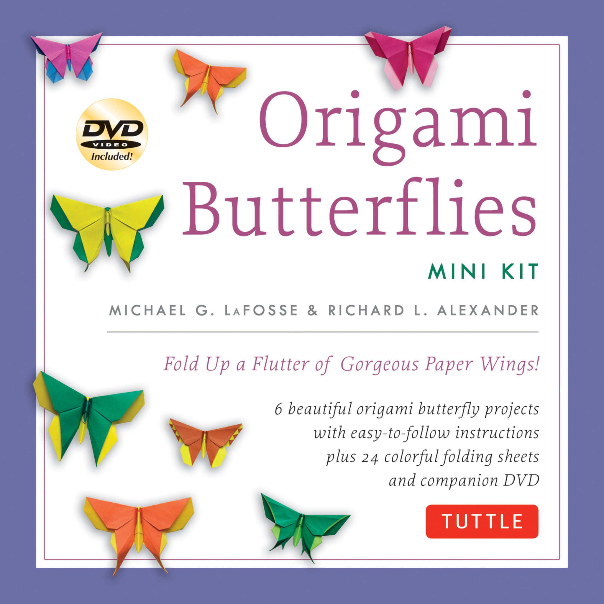 Cover image for Origami Butterflies Mini Kit ISBN 9784805312780